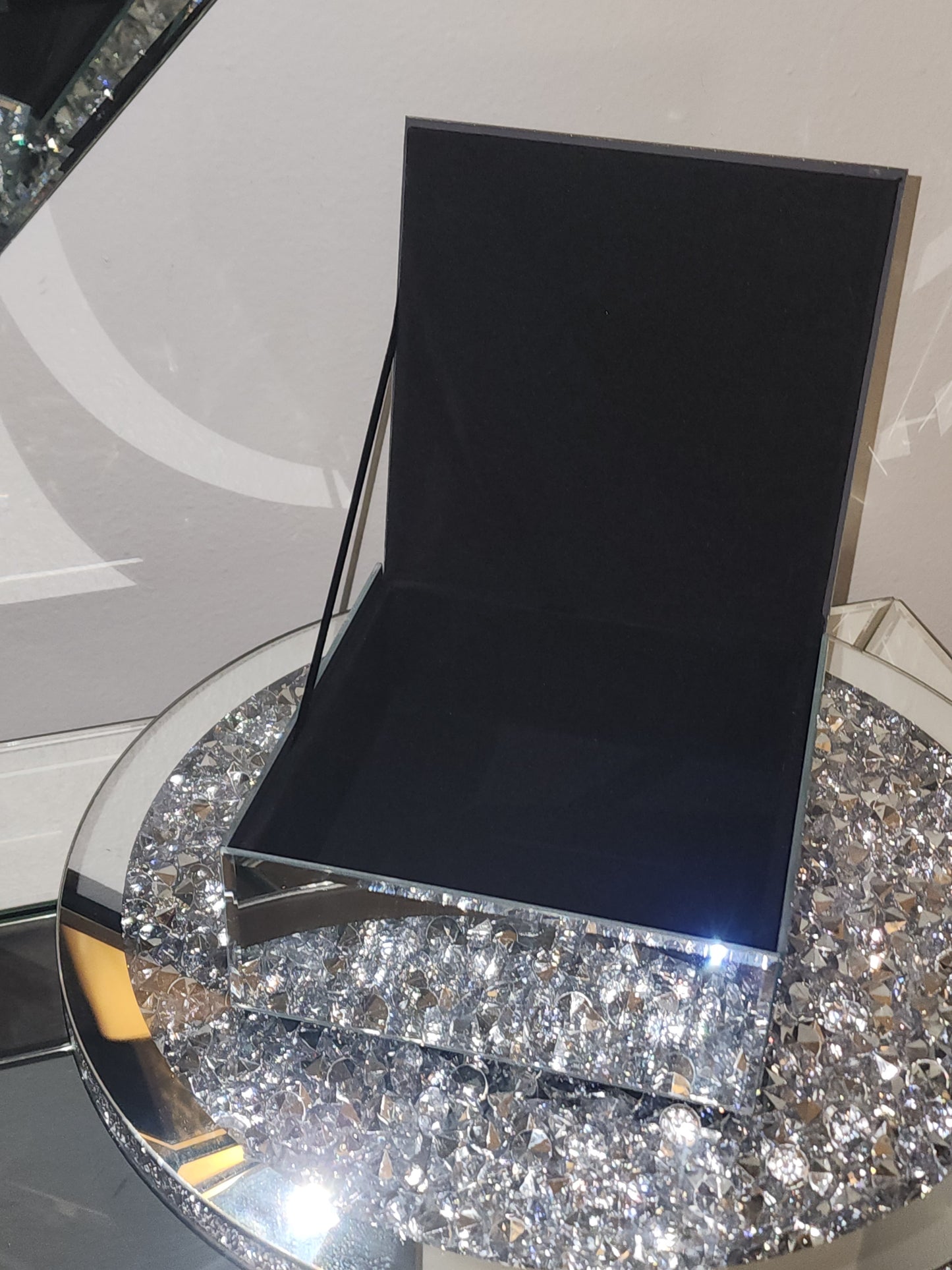 Mirrored Bow Decorative Boxes