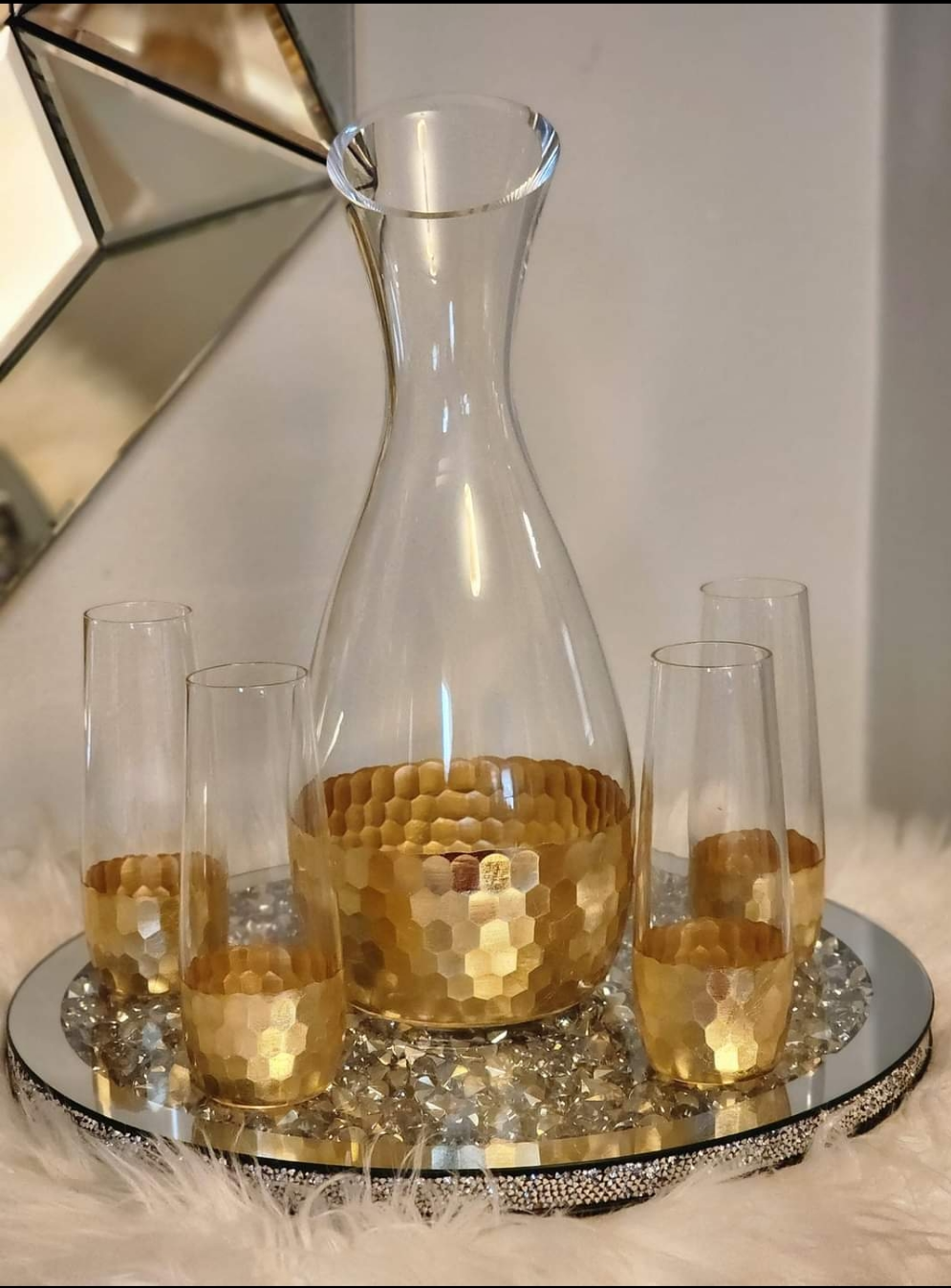 Stemless Champagne Flutes
