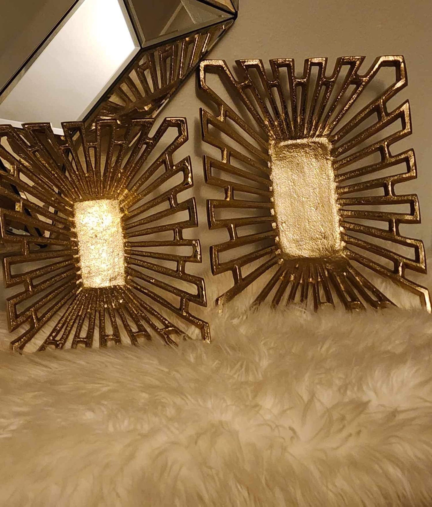 Imani Gold Iron Tray