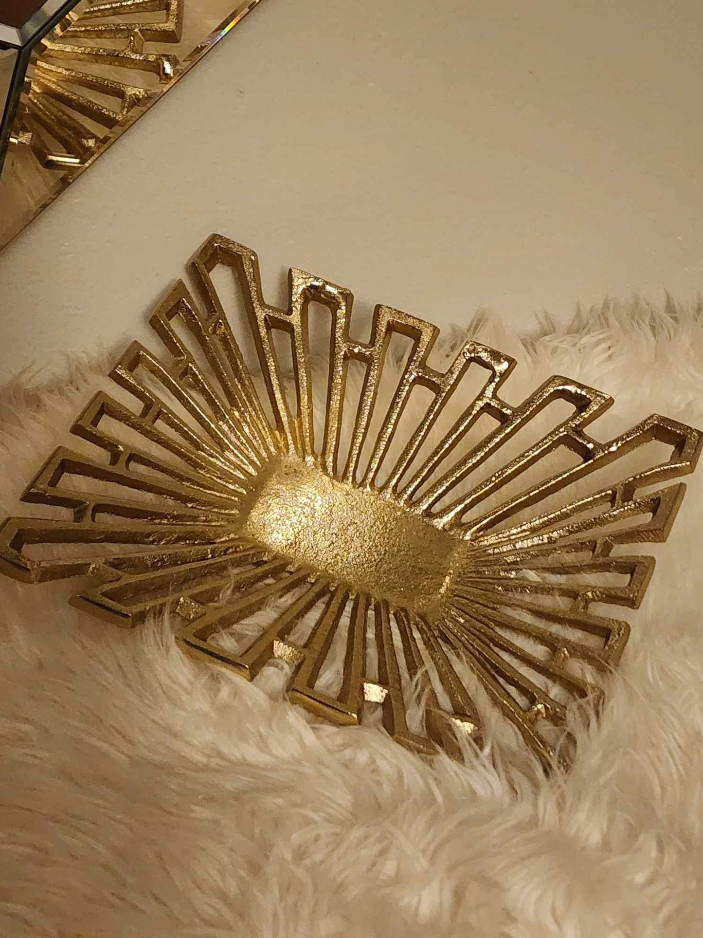 Imani Gold Iron Tray