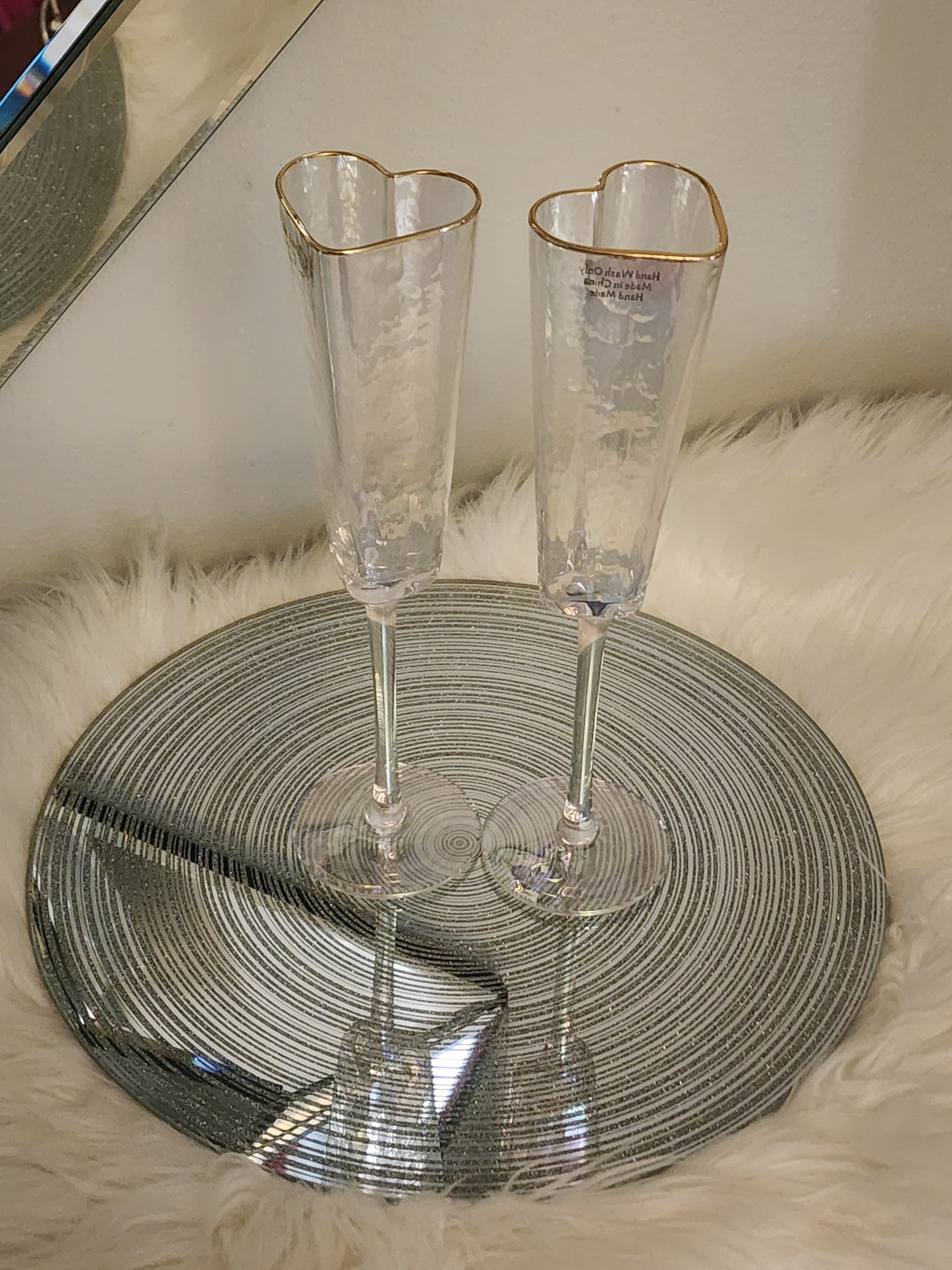 Mirrored Table Mats