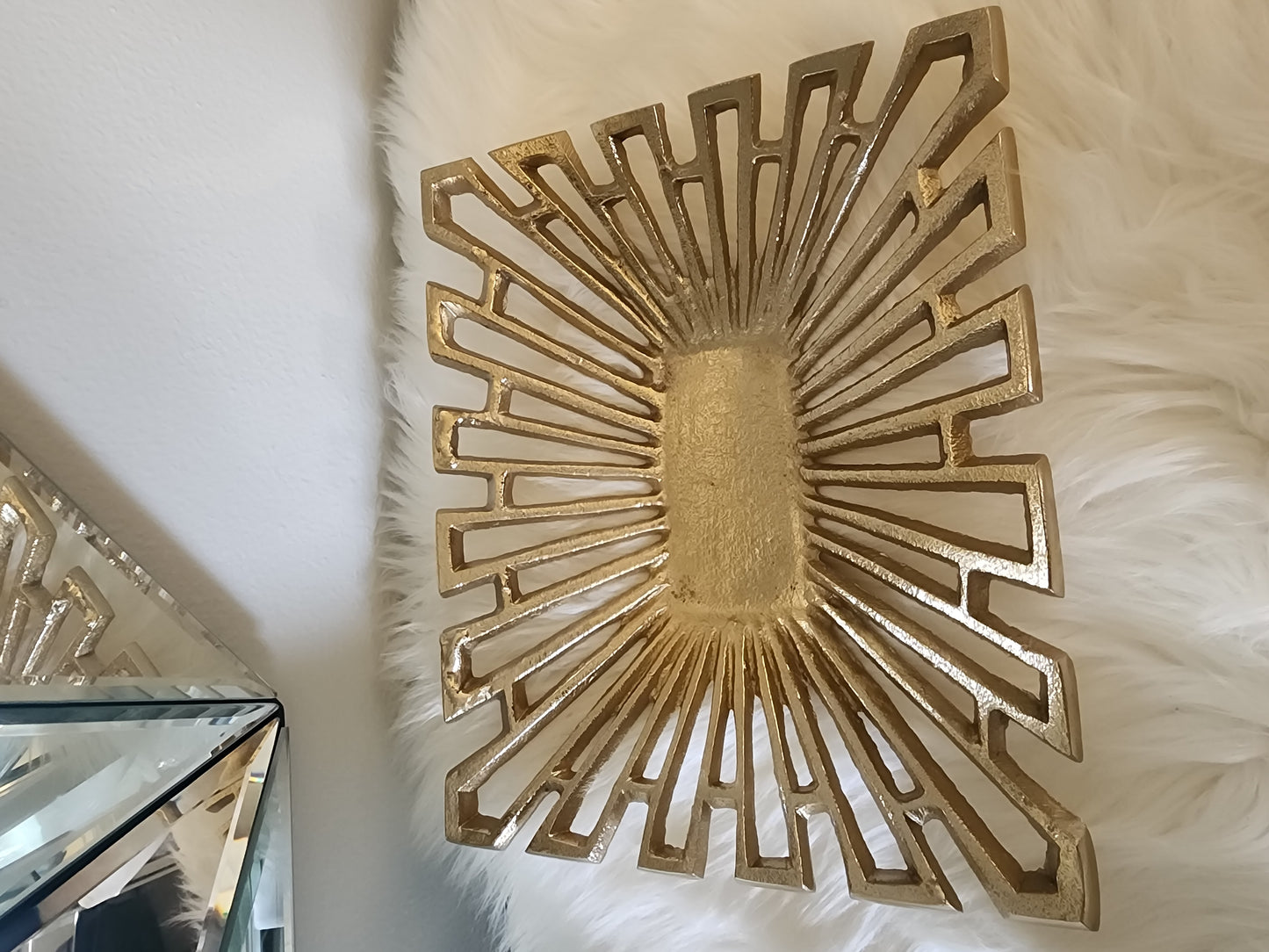 Imani Gold Iron Tray