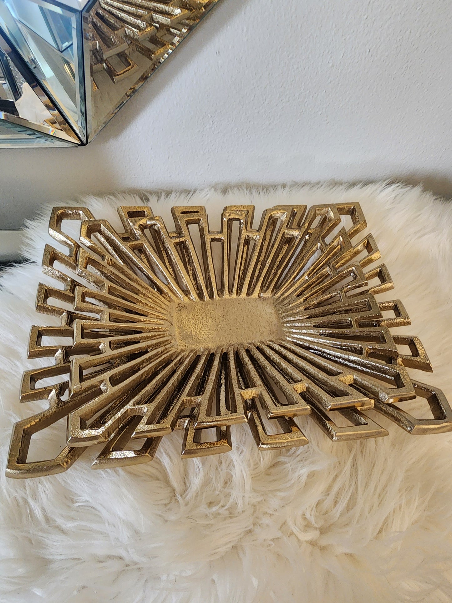 Imani Gold Iron Tray