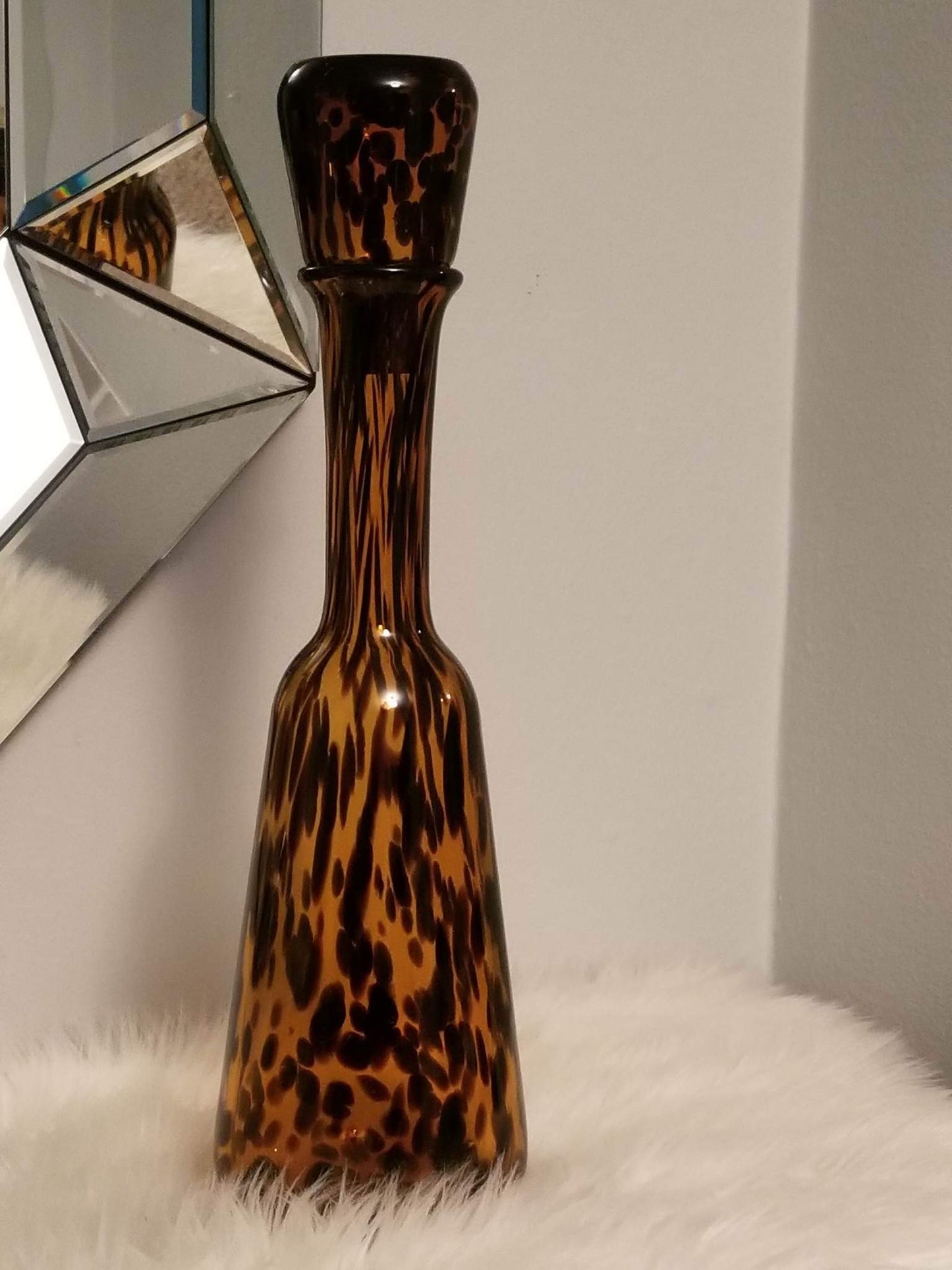 Tortoiseshell Glass Canisters