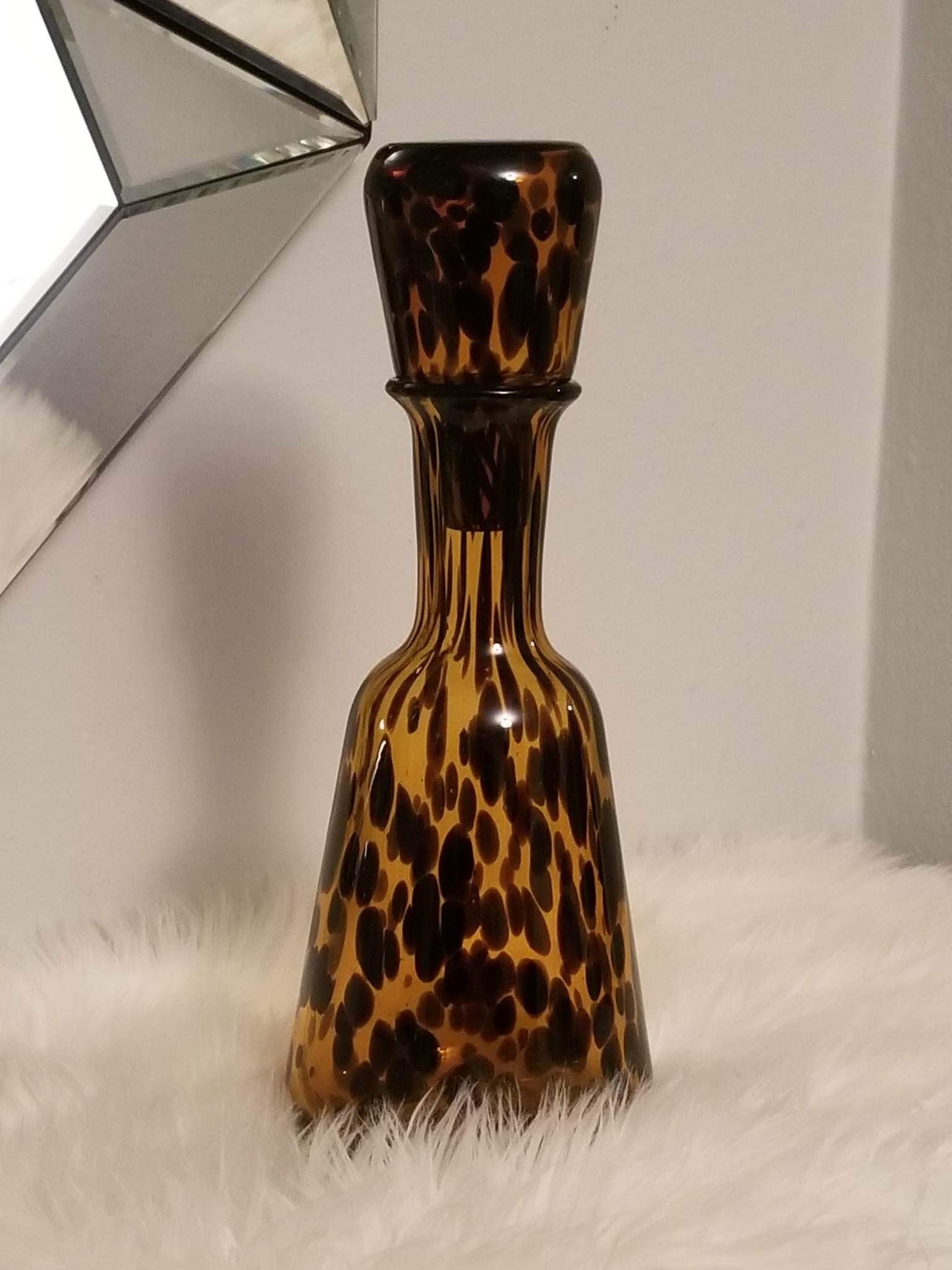 Tortoiseshell Glass Canisters