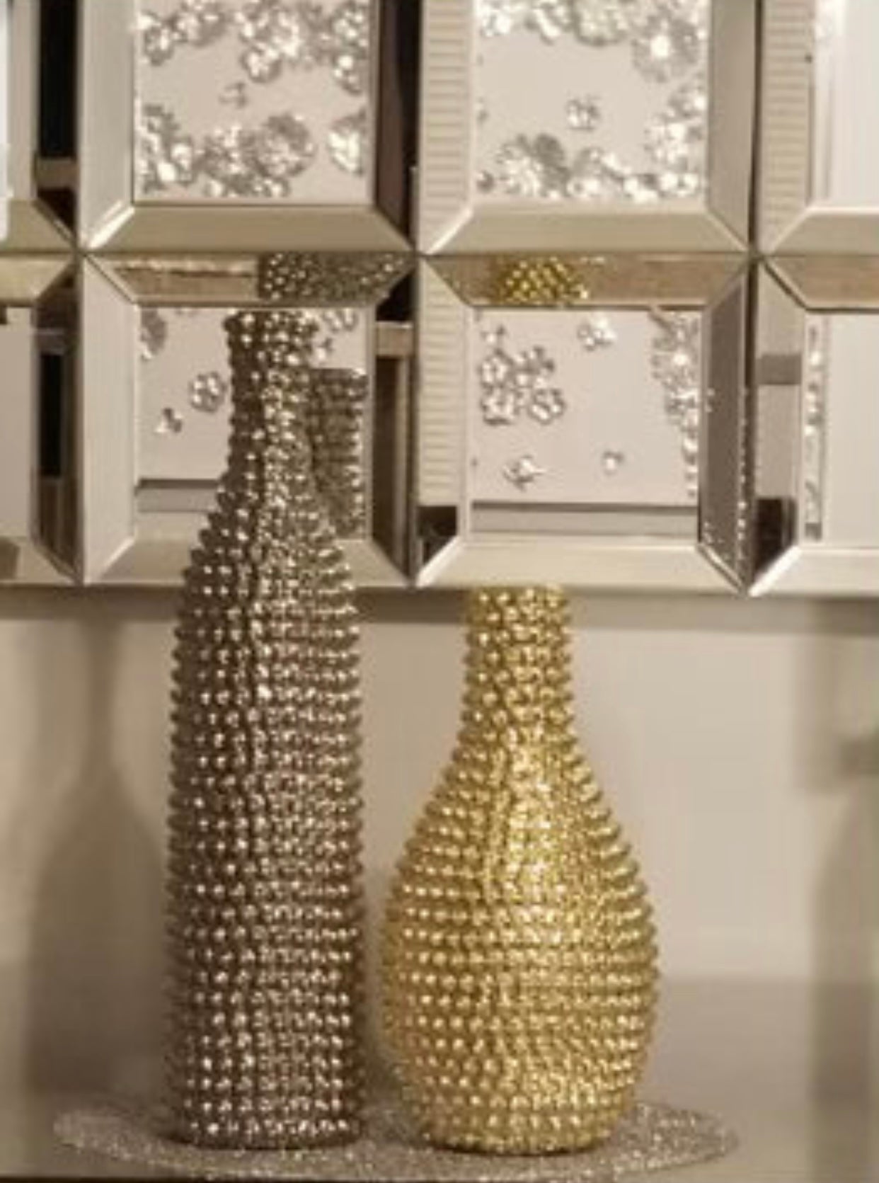 Studded Vases