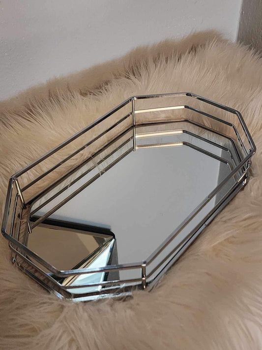 All Around Mirrored Tray