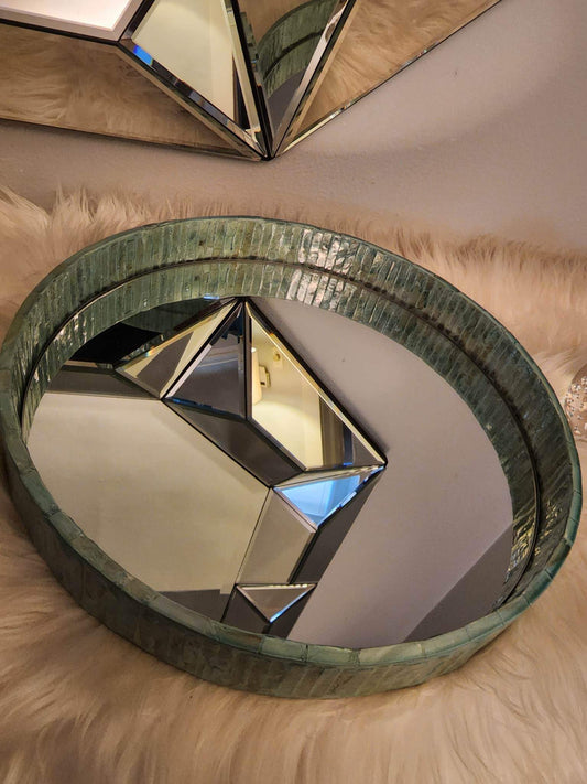 Mirrored Mosaic Tray