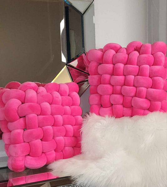 The Square Pink Pillow